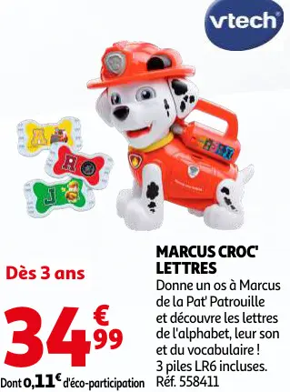 Offre: Marcus croc' lettres