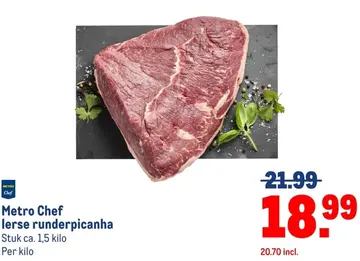 Aanbieding: Metro Chef Ierse runderpicanha