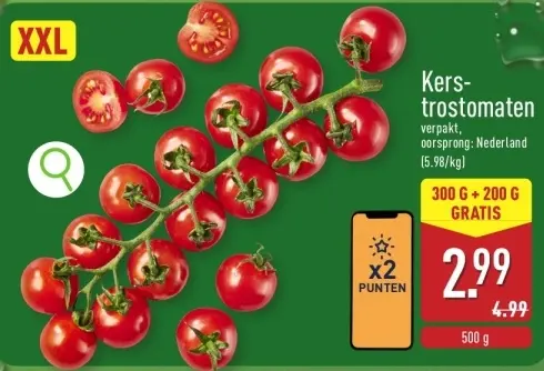 Promotie: Kers-trostomaten