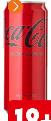 Promotie: Coca-Cola Zero Sugar