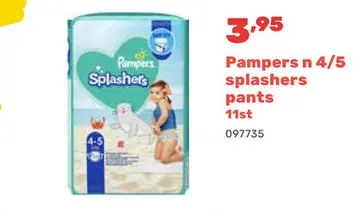 Aanbieding: Pampers n splashers pants