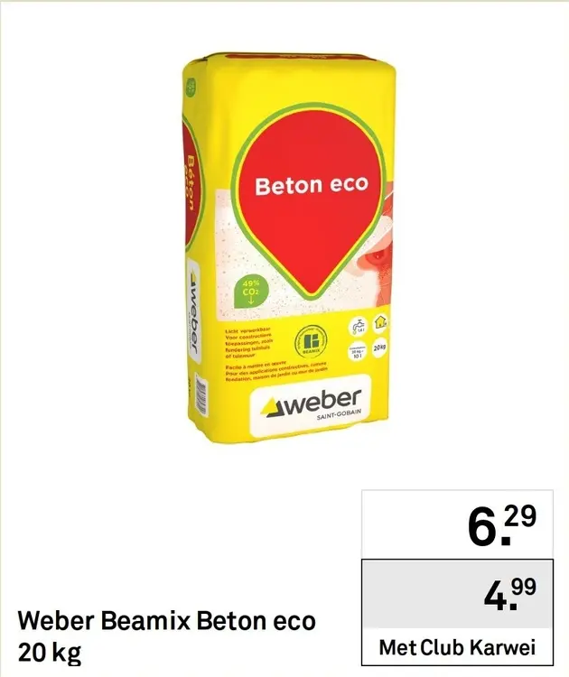 Aanbieding: Beamix Beton eco