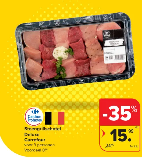 Promotie: Steengrillschotel Deluxe