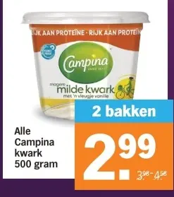Aanbieding: Campina kwark