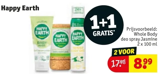 Aanbieding: Whole Body deo spray Jasmine