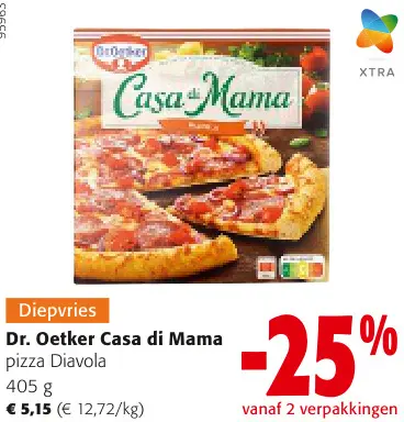 Aanbieding: Casa di Mama pizza Diavola