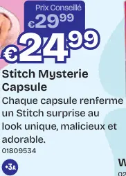 Offre: Stitch Mysterie Capsule