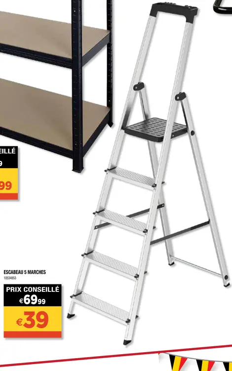 Aanbieding: Escabeau 5 marches