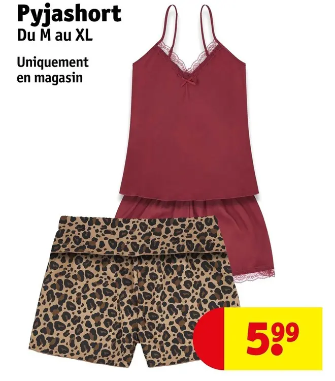 Offre: Pyjashort