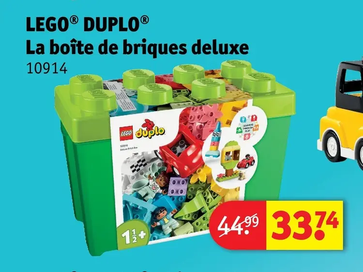 Offre: LEGO® DUPLO® La boîte de briques deluxe 
