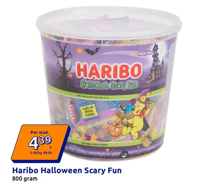 Promotie: Haribo Halloween Scary Fun