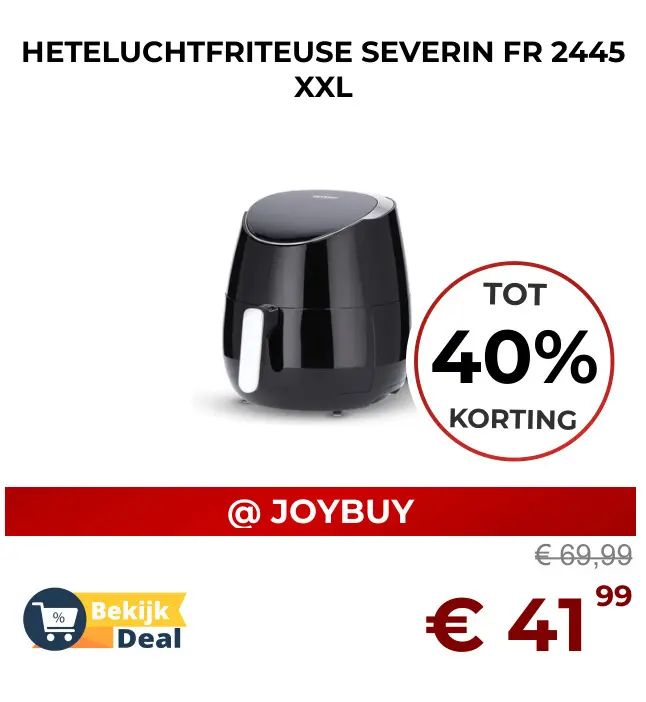 Aanbieding: Heteluchtfriteuse Severin FR 2445 XXL