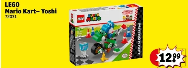 Promotie: LEGO Mario Kart- Yoshi