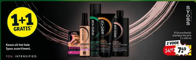 Aanbieding: shampoo Keratin