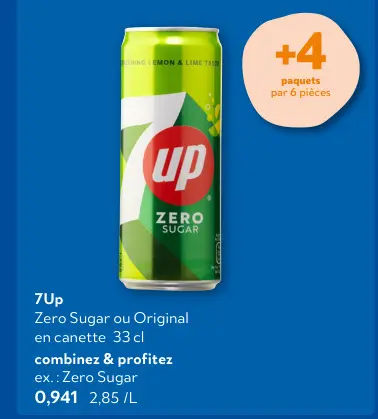 Offre: Zero Sugar ou Original en canette