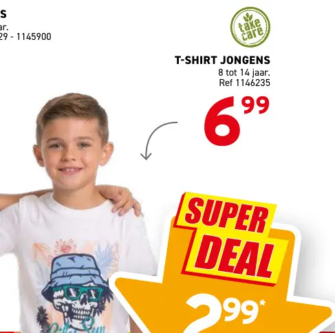Promotie: T-shirt jongens