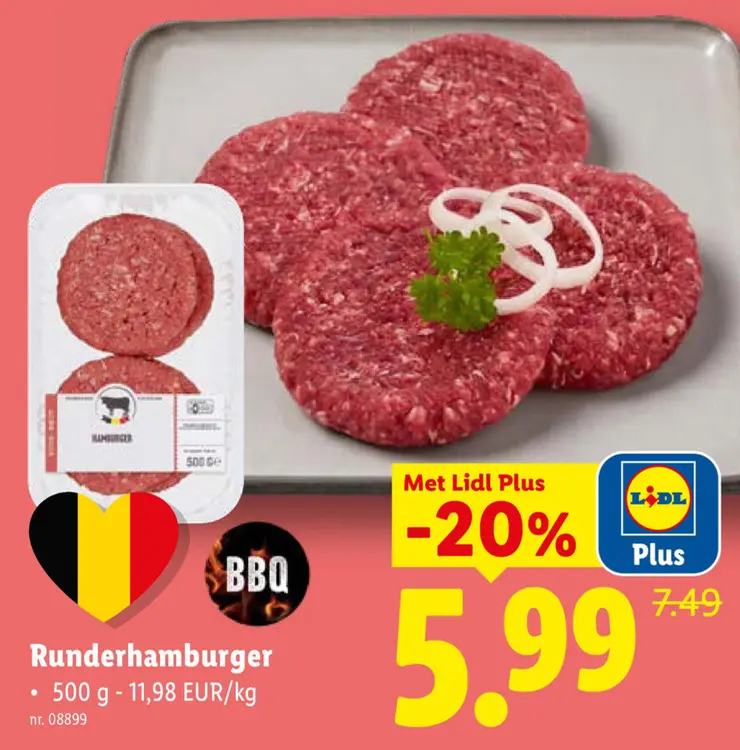 Promotie: Runderhamburger
