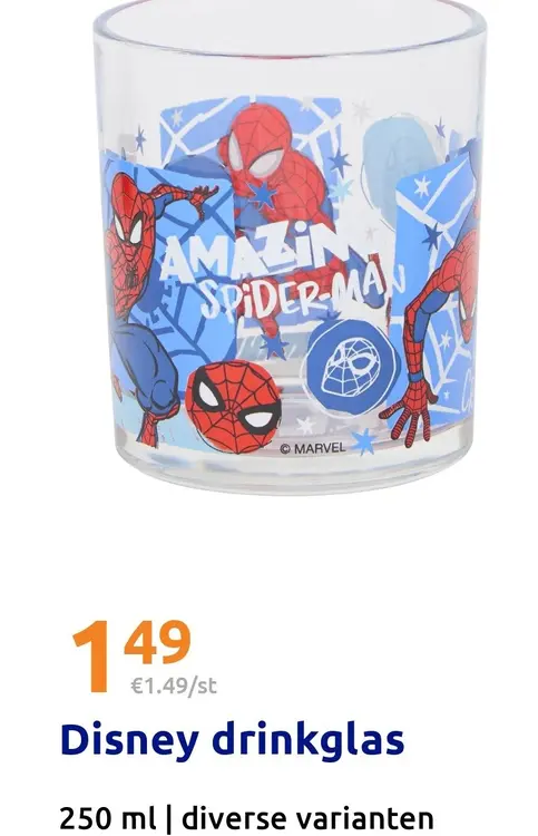 Aanbieding: Disney drinkglas
