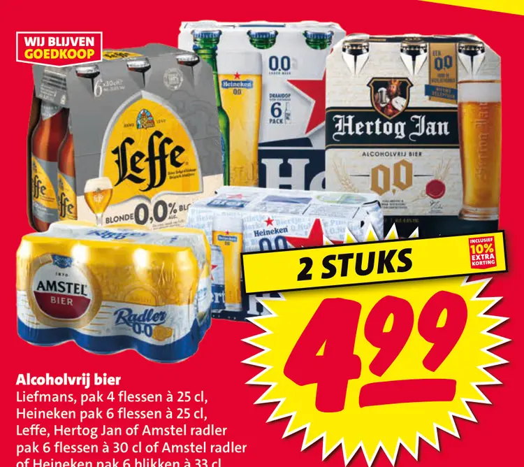 Aanbieding: Alcoholvrij bier