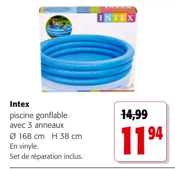 Offre: piscine gonflable