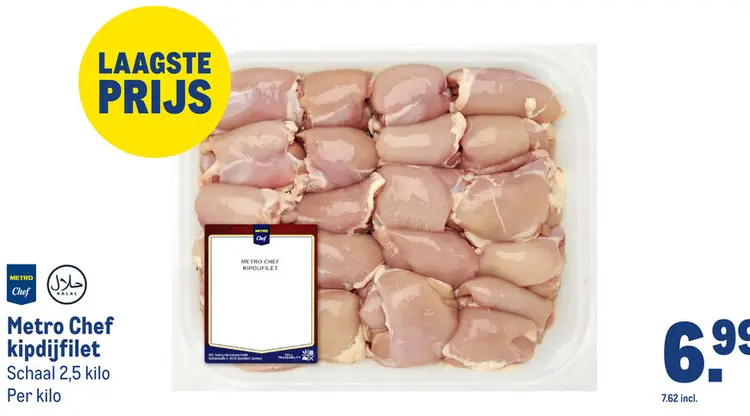 Aanbieding: kipdijfilet