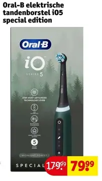 Aanbieding: Oral-B elektrische tandenborstel iO5 special edition