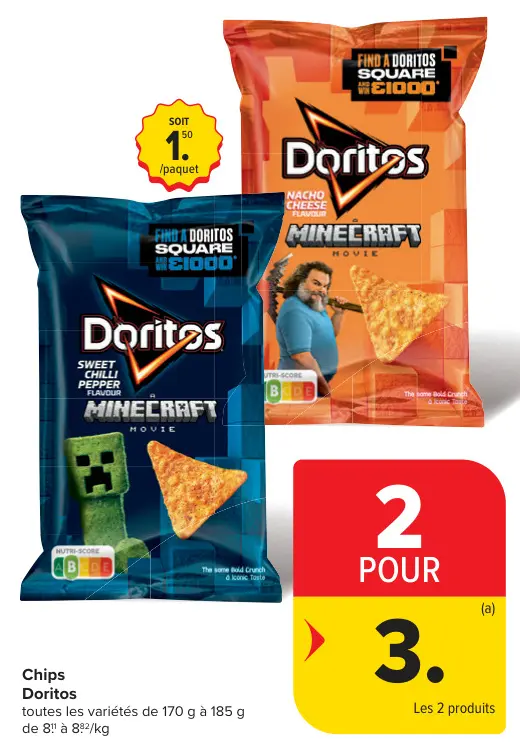 Offre: Chips