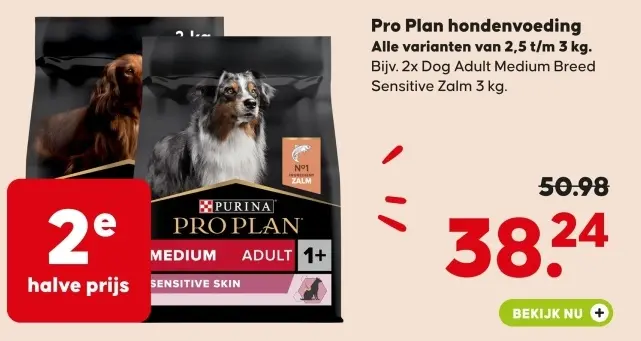 Aanbieding: Pro Plan hondenvoeding