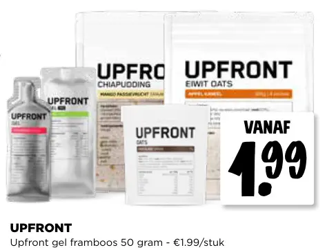 Promotie: Upfront Sportvoeding
