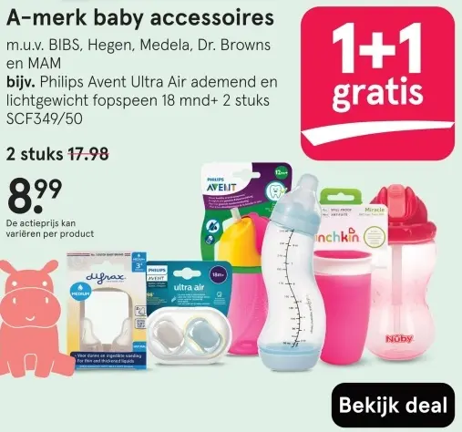 Aanbieding: A-merk baby accessoires