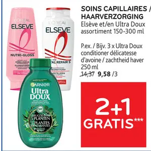 Offre: Soins capillaires / haarverzorging