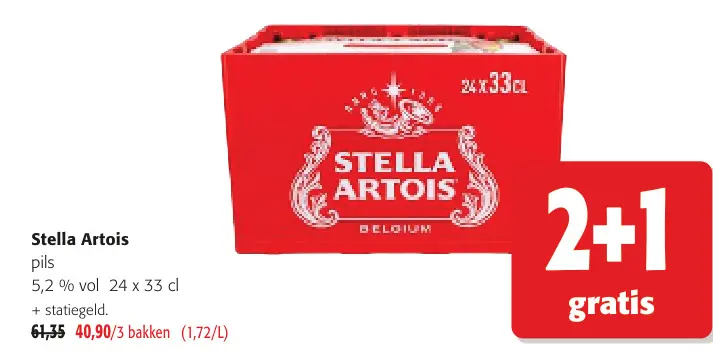Promotie: Stella Artois pils