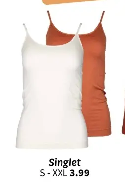 Aanbieding: Singlet