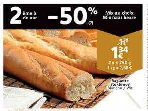 Offre: Baguette Stokbrood