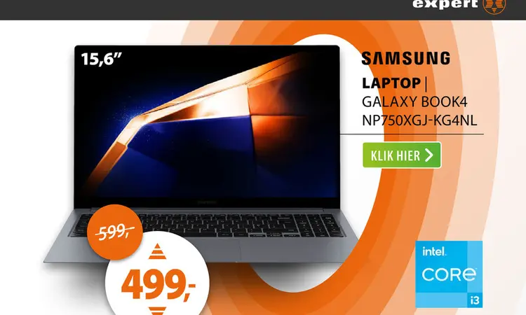 Aanbieding: Samsung Galaxy Book4 NP750XGJ-KG4NL