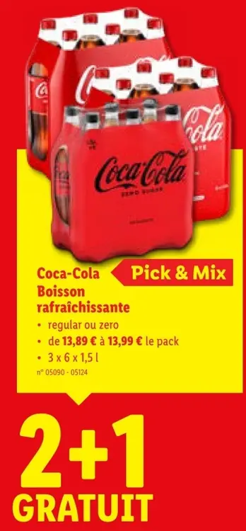 Offre: Boisson rafraîchissante
