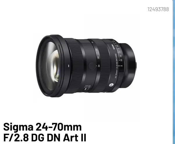 Promotie: 24-70mm F/2.8 DG DN Art II