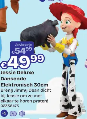 Aanbieding: Jessie Deluxe Dansende Elektronisch 30cm