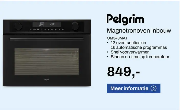 Aanbieding: Magnetronoven inbouw