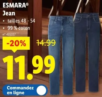 Offre: Jean