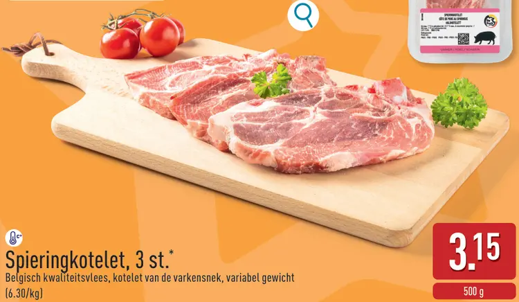 Promotie: Spieringkotelet