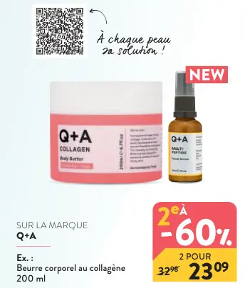 Offre: Beurre corporel au collagène
