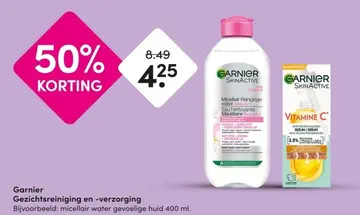 Aanbieding: Garnier Gezichtsreiniging en -verzorging