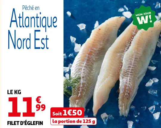 Offre: Filet d'églefin