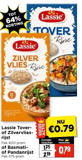 Aanbieding: Tover- of Zilvervliesrijst