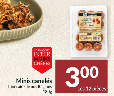 Offre: Minis canelés