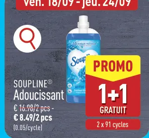 Offre: SOUPLINE® Adoucissant