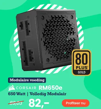 Aanbieding: CORSAIR RM650e