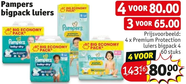 Promotie: Bigpack luiers