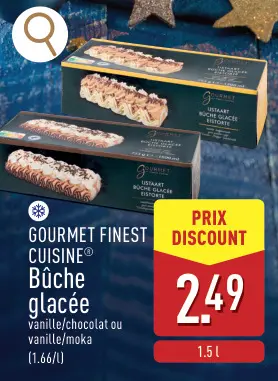 Offre: Bûche glacée